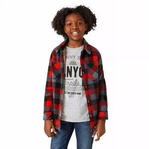 NEW Weatherproof Vintage Youth Boy's Fleece Jacket & Tee Set Size XS(5/6)